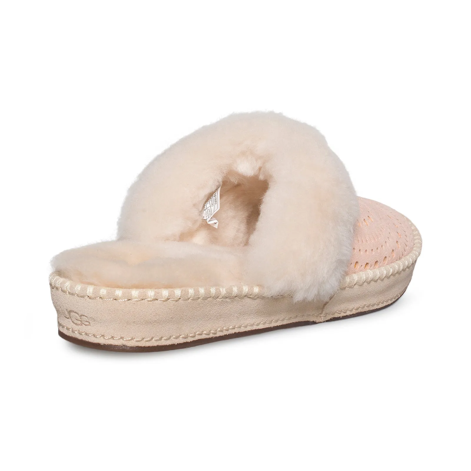 UGG Aira Sunshine Perf Tropical Peach Slippers - Women's