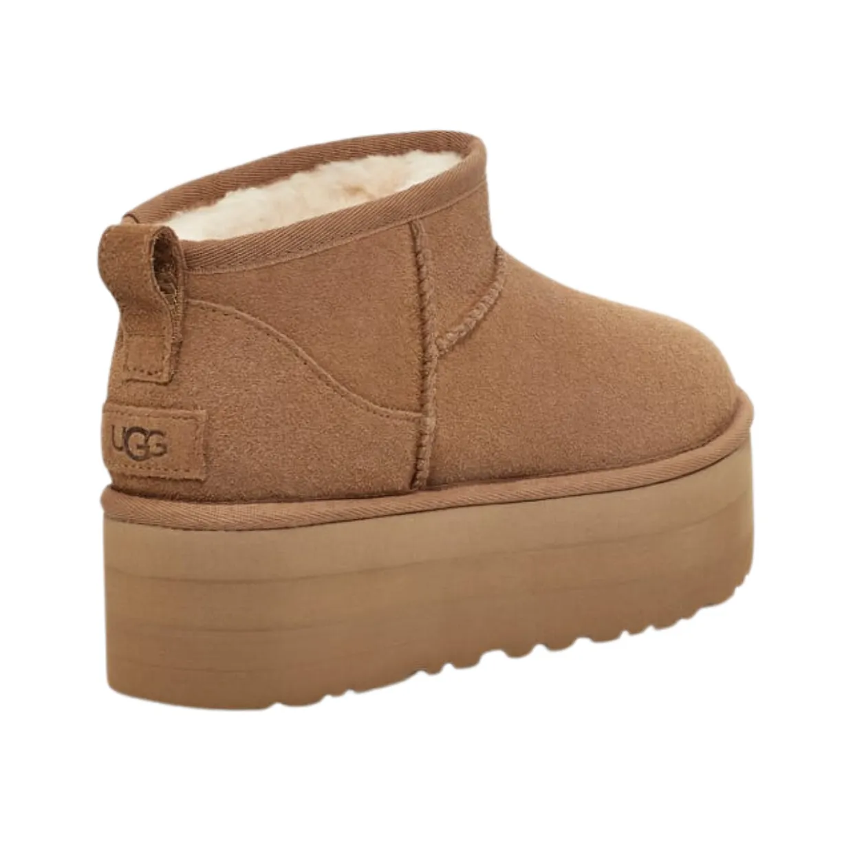 UGG Chestnut Ultra Mini Platform Boots