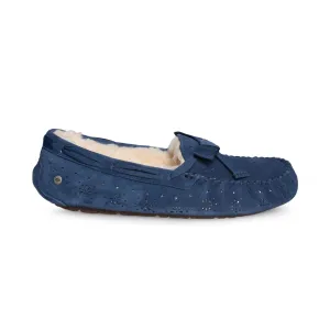 UGG Dakota Sunshine Perf Navy Slippers - Women's