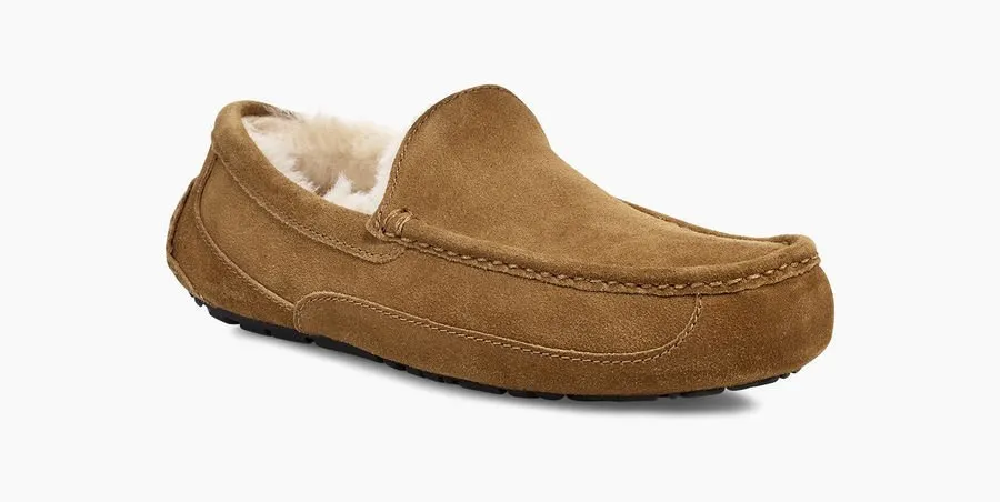 UGG Men's Suede Ascot Loafer Slipper