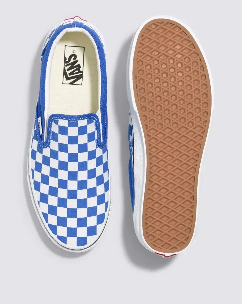 Vans Classic Slip On - Colour Theory Checkerboard Blue