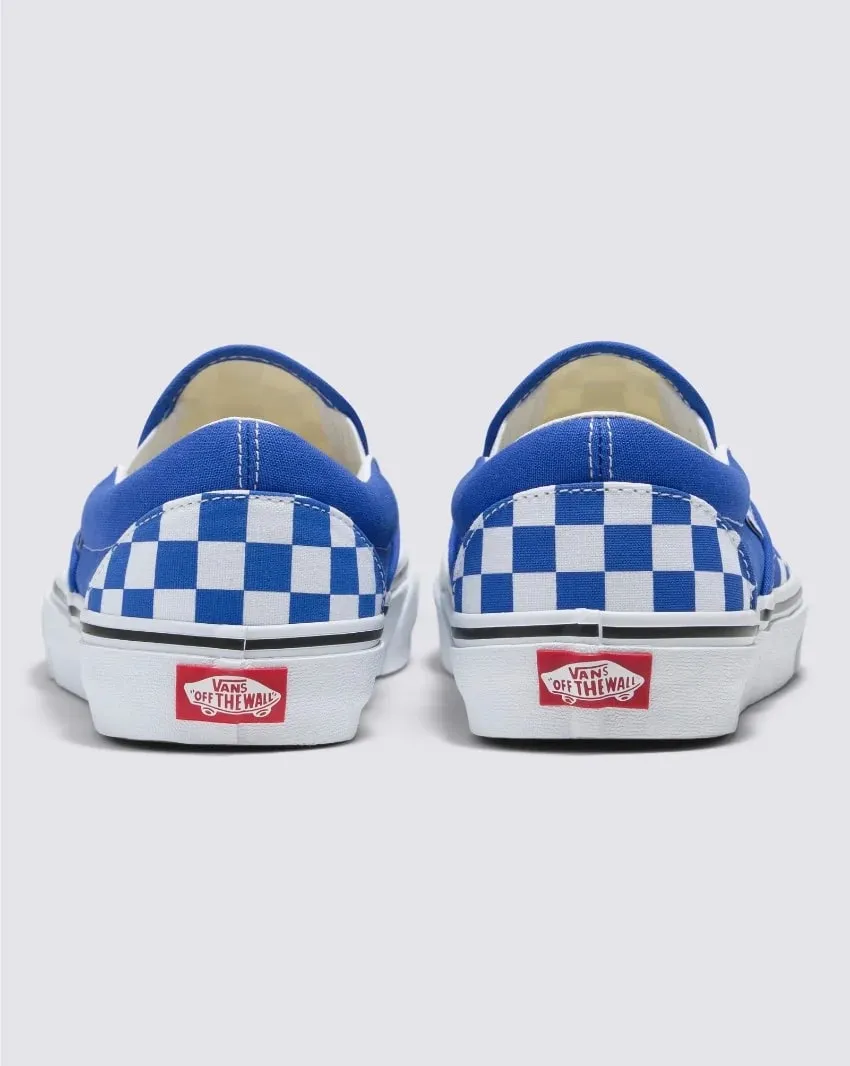 Vans Classic Slip On - Colour Theory Checkerboard Blue