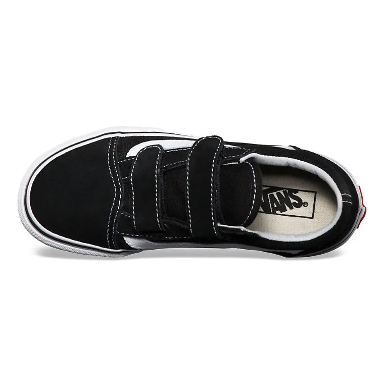 Vans Kids - Old Skool V Black White Youths NOT RETURNABLE