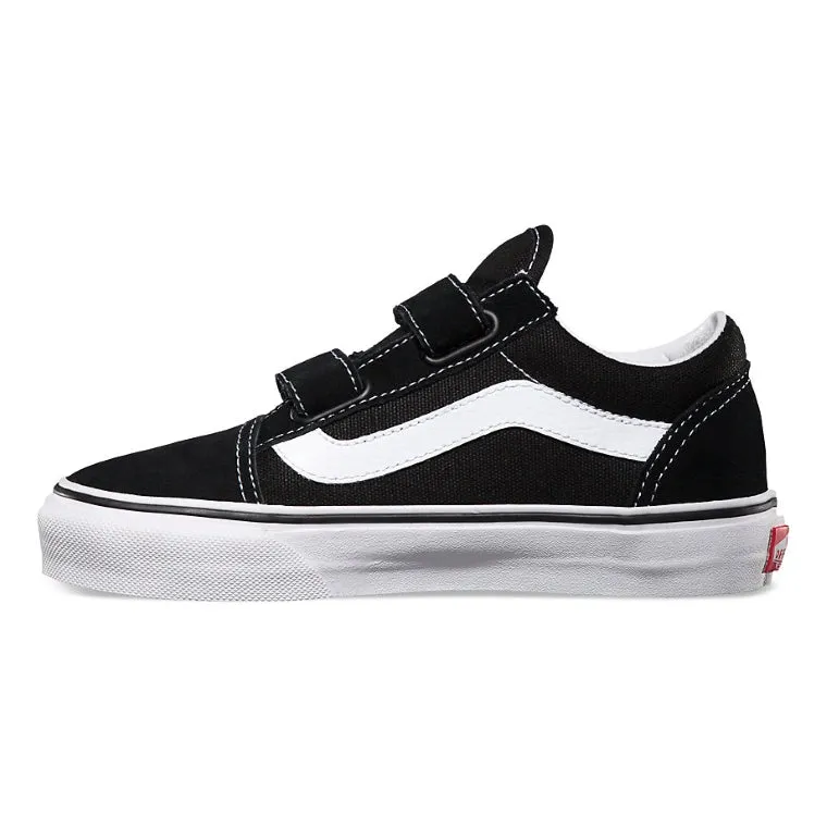 Vans Kids - Old Skool V Black White Youths NOT RETURNABLE