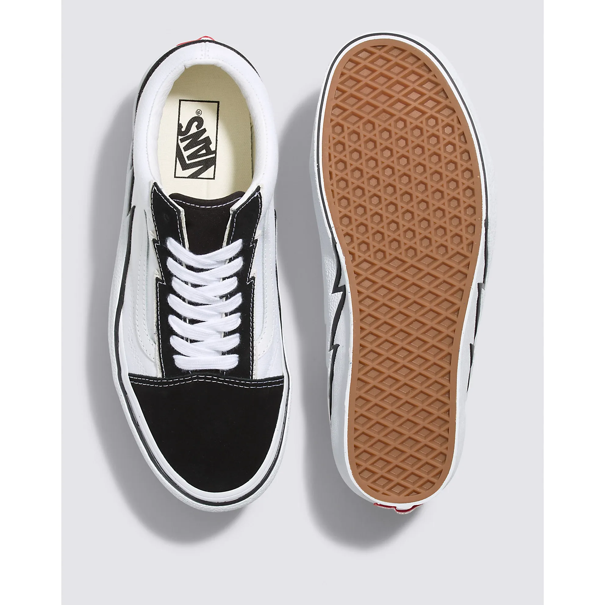 Vans Men's 2 Tone Old Skool Bolt Shoes - Black / True White