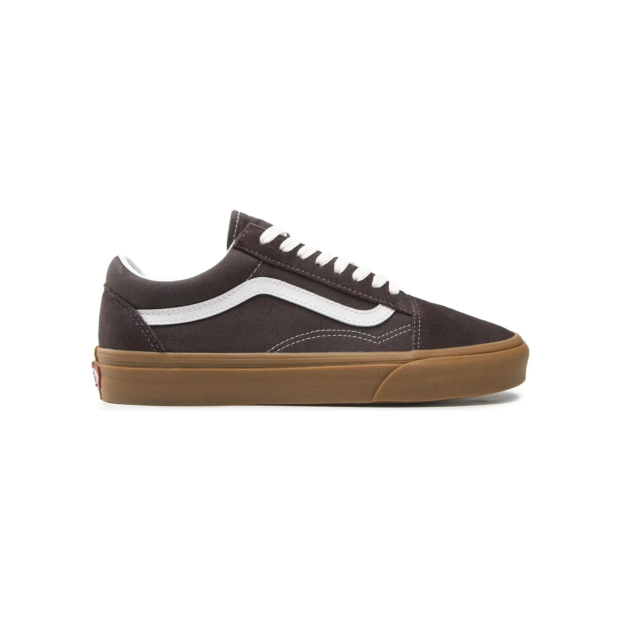 Vans Men's Old Skool Shoes - Gum / Chocolate Brown