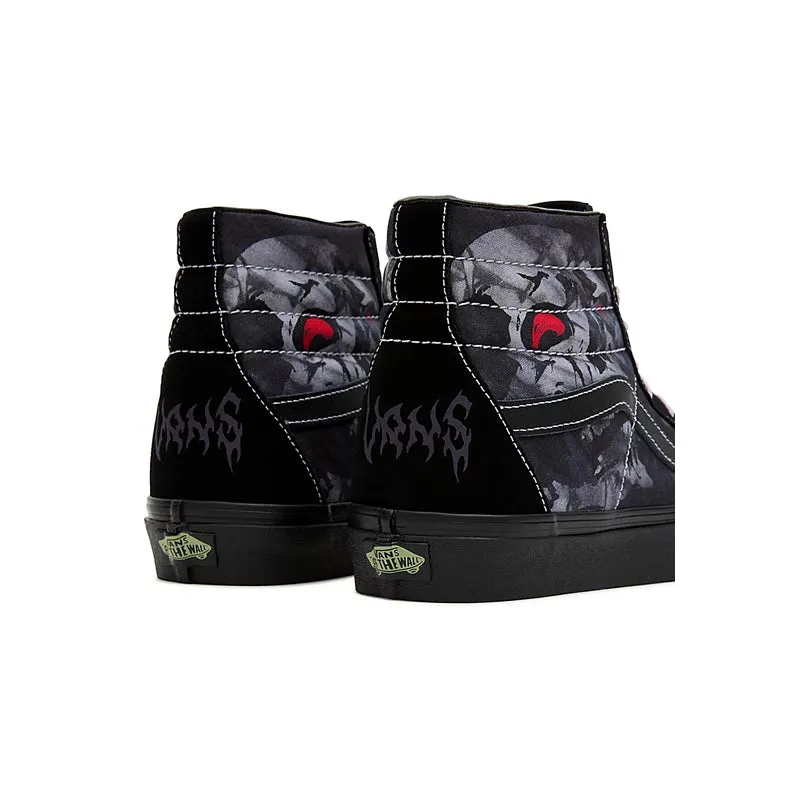 Vans Sk8 Hi 'Midnight Shift Black Skull'