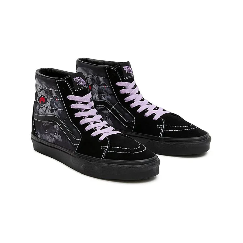 Vans Sk8 Hi 'Midnight Shift Black Skull'