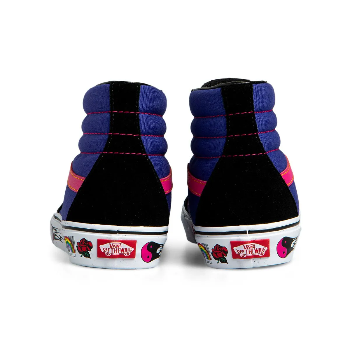 Vans SK8-HI SHOES - black / grape