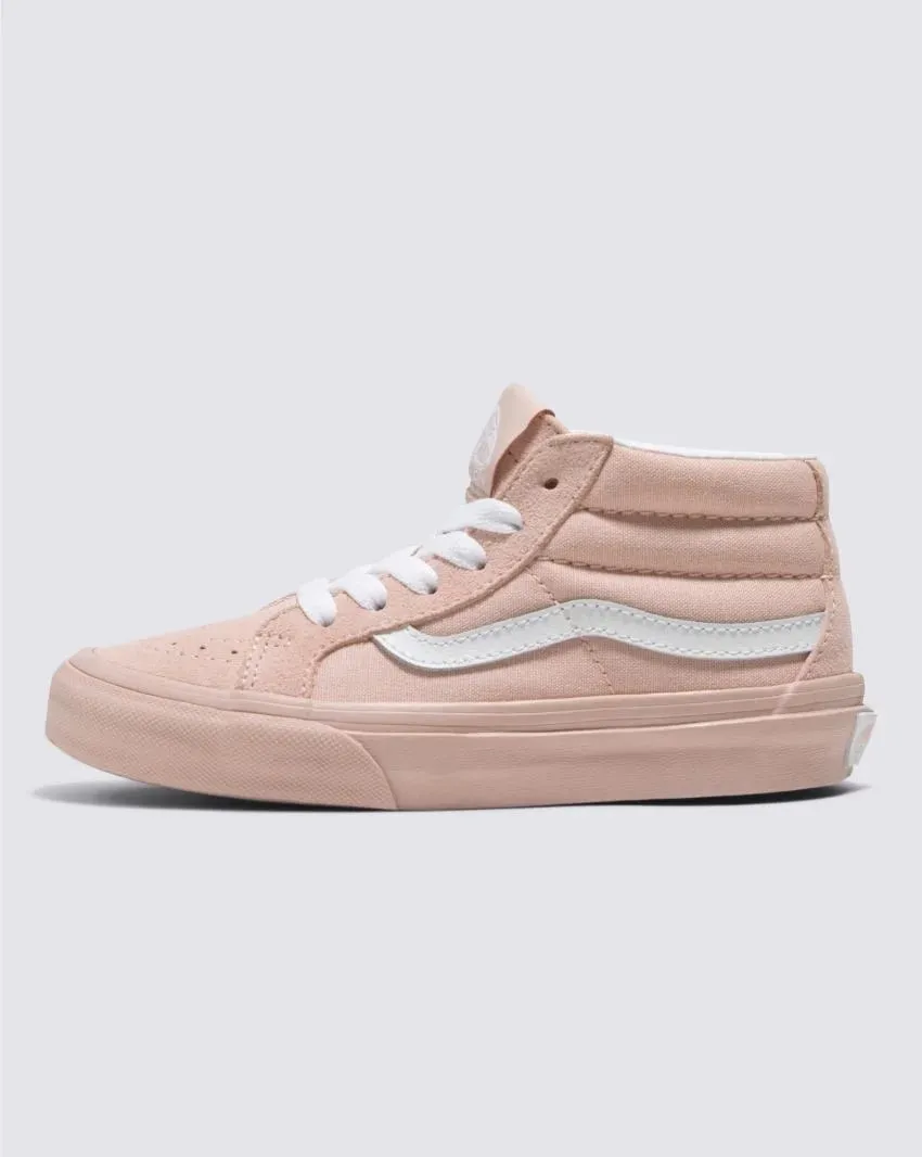 Vans Sk8-Mid Reissue Kids Pastel Mono Rose Smoke