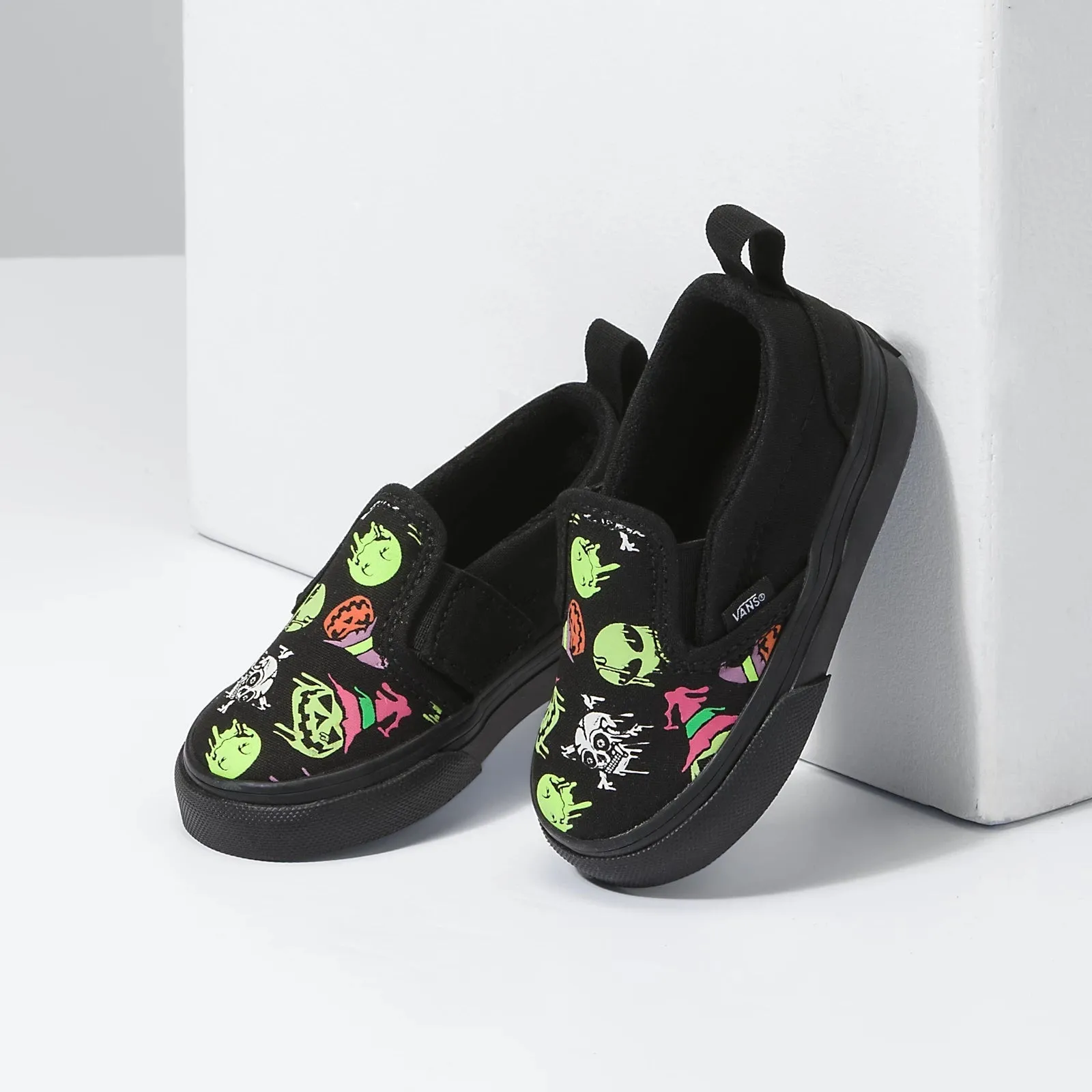 Vans Trippy Drip glow Slip On - Toddler's