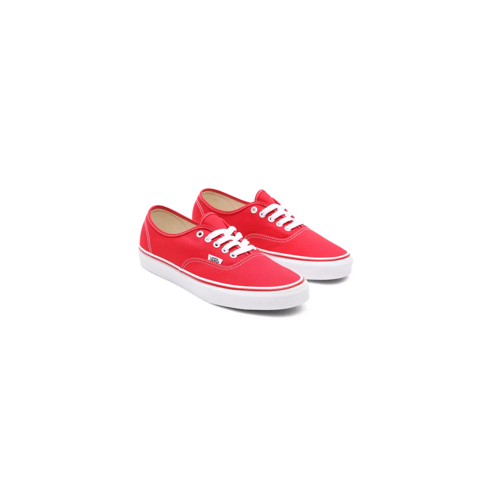 Vans Unisex Authentic Shoes - Red