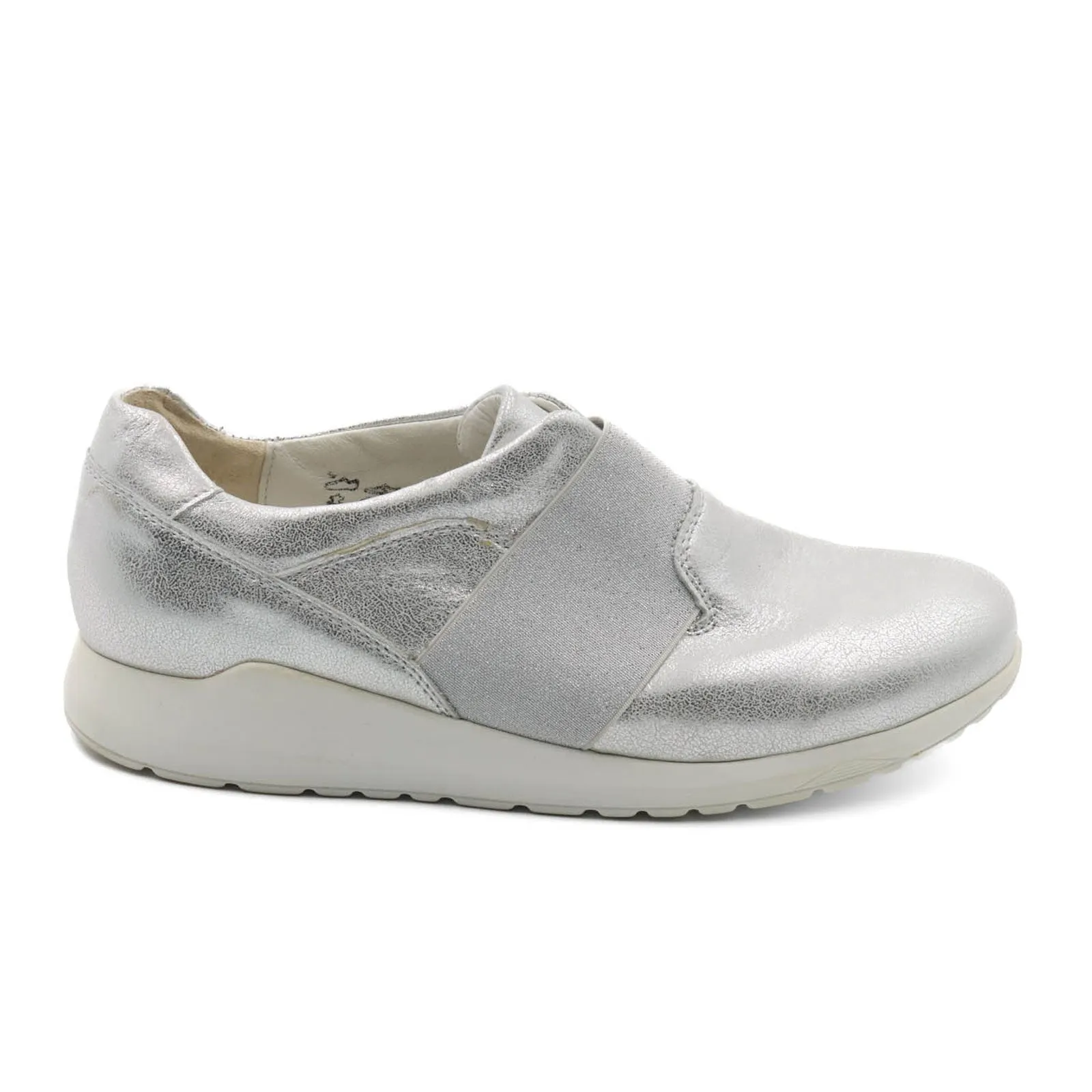 Waldlaufer Cambrie 982501 Slip On Sneaker (Women) - Silver