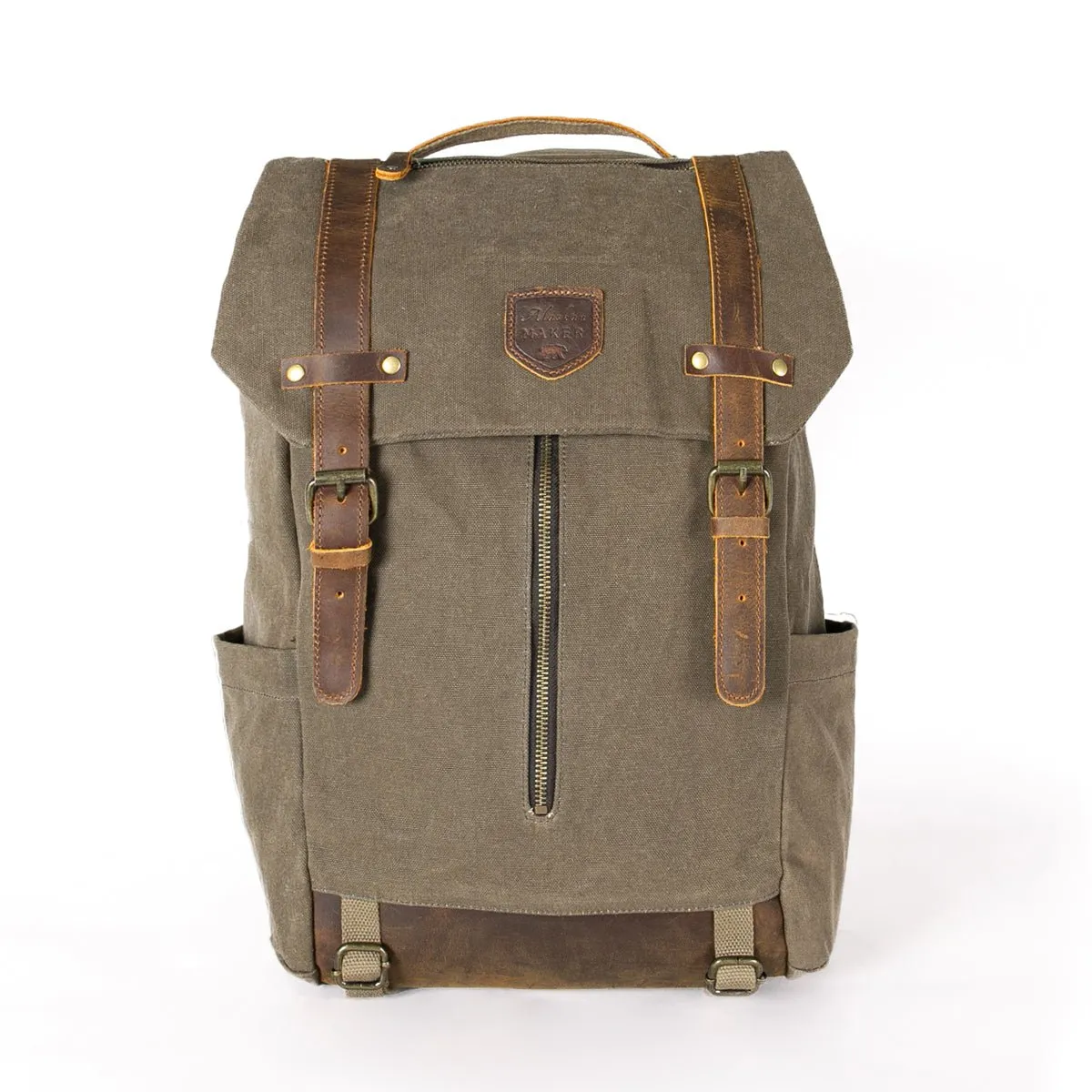 Waxed Canvas Backpack