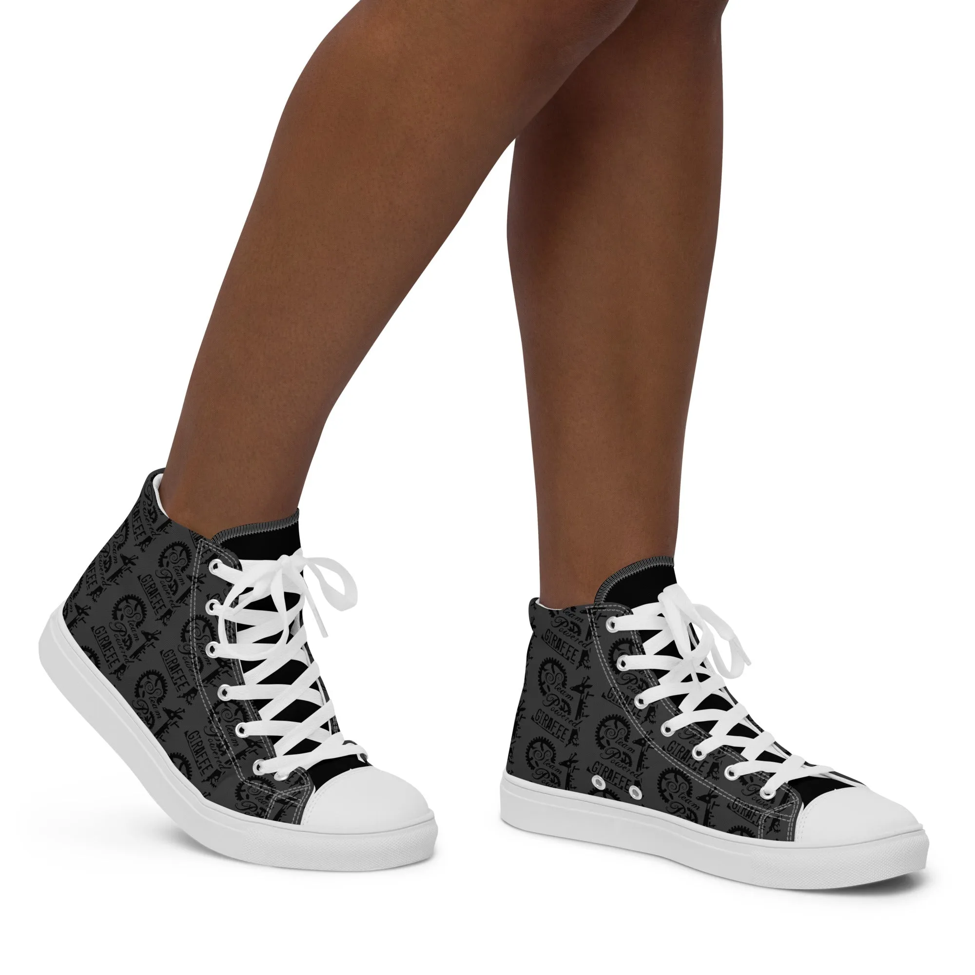 Women’s Dark Grey SPG Logo High Top Shoes