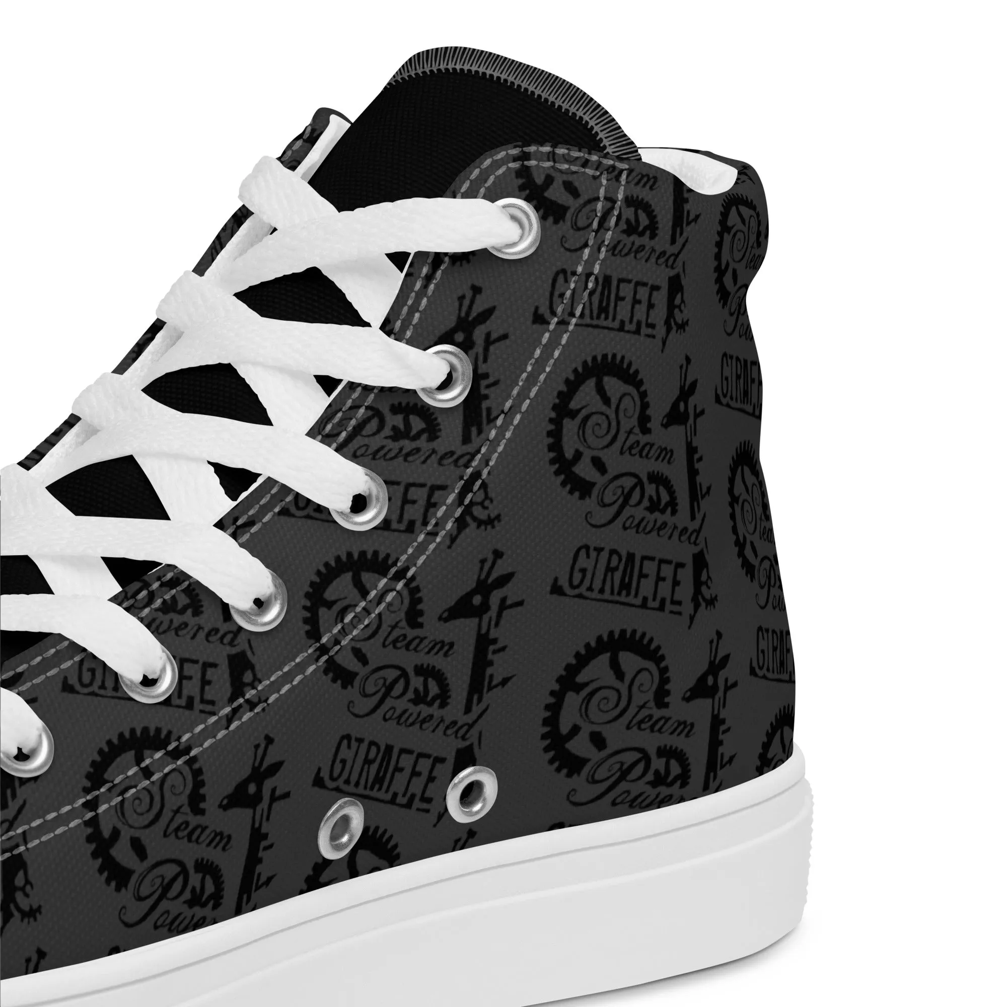 Women’s Dark Grey SPG Logo High Top Shoes