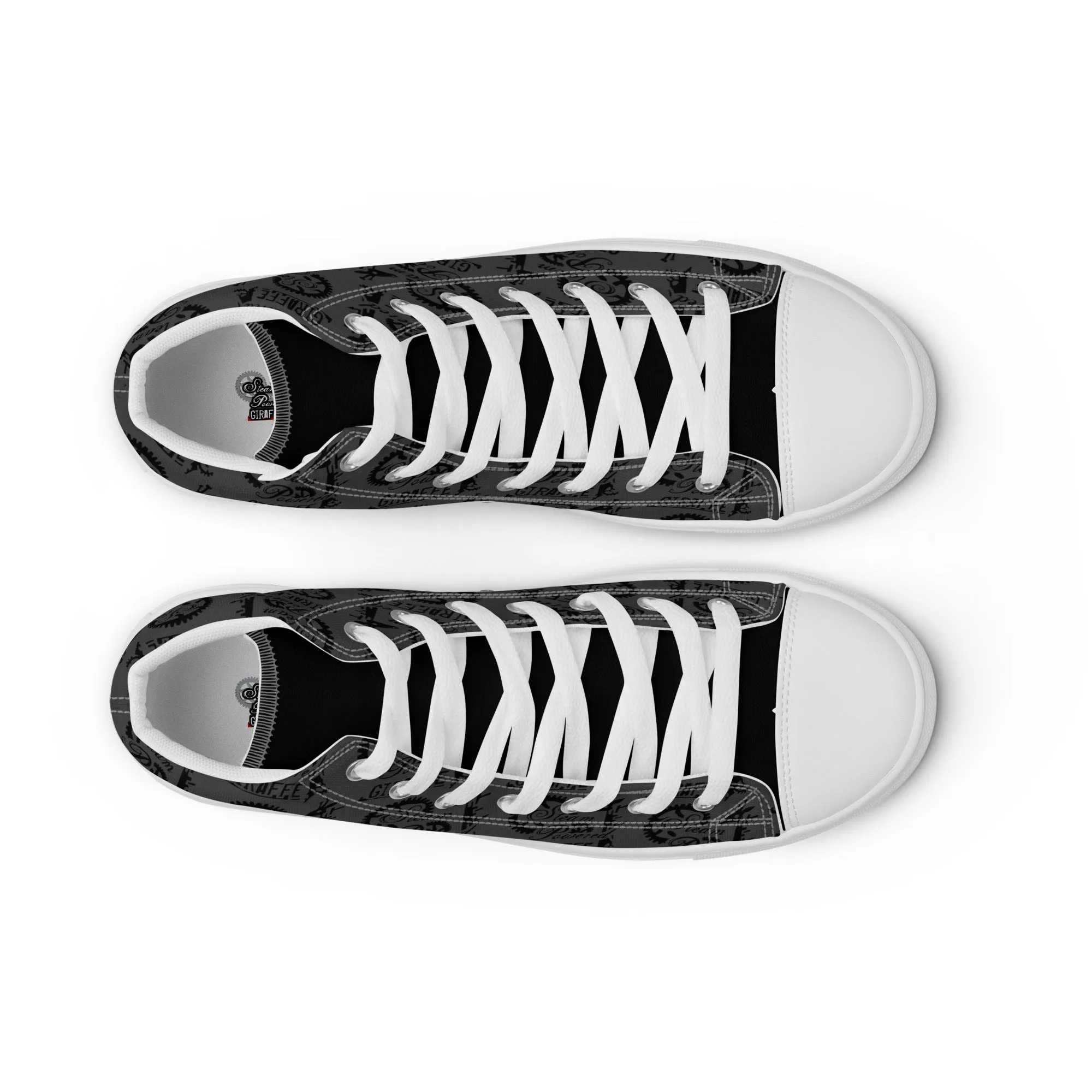 Women’s Dark Grey SPG Logo High Top Shoes