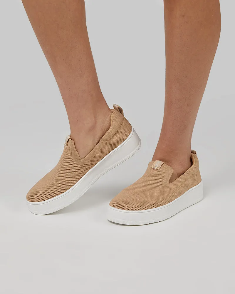 WOMEN'S FLEX KNIT SLIP-ON SNEAKERS