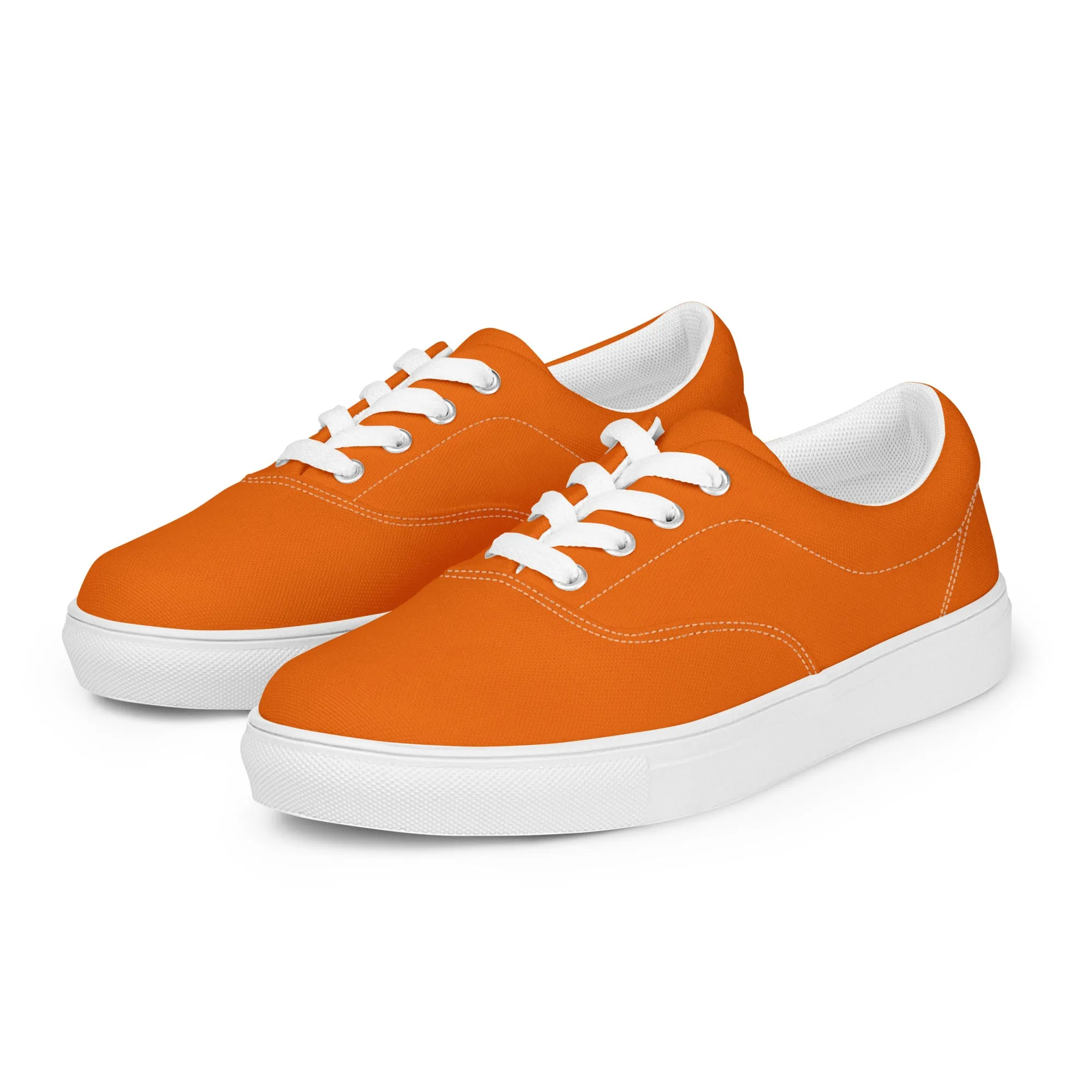 Women’s lace-up canvas shoes