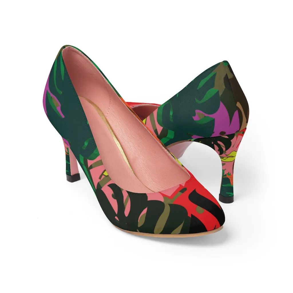 Women's LowHigh Heels :: Monstera