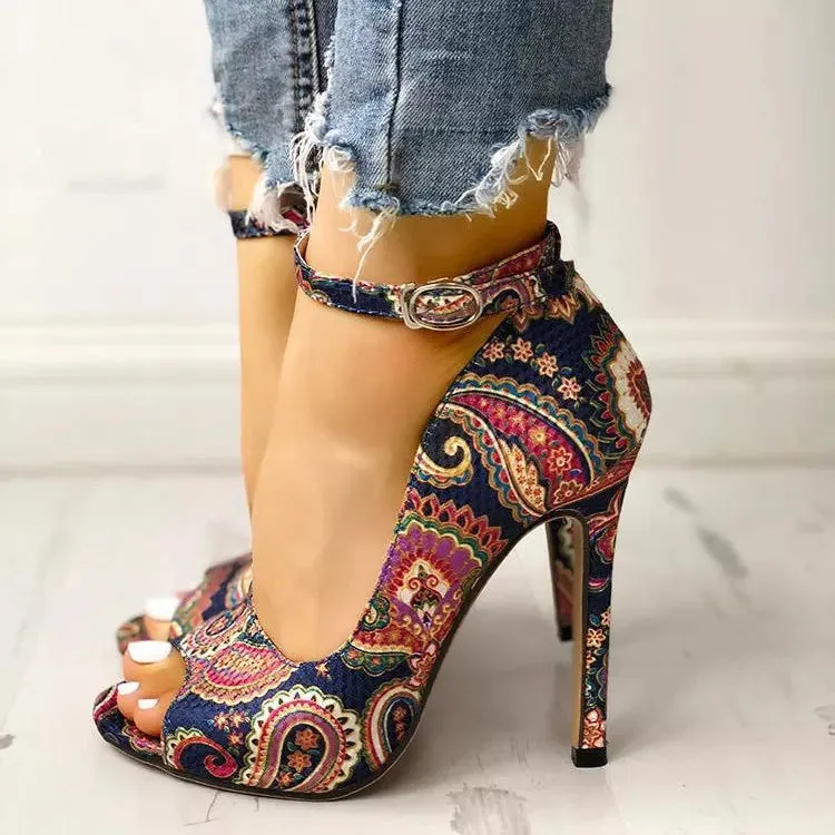 Women's Multi-Color Pumps