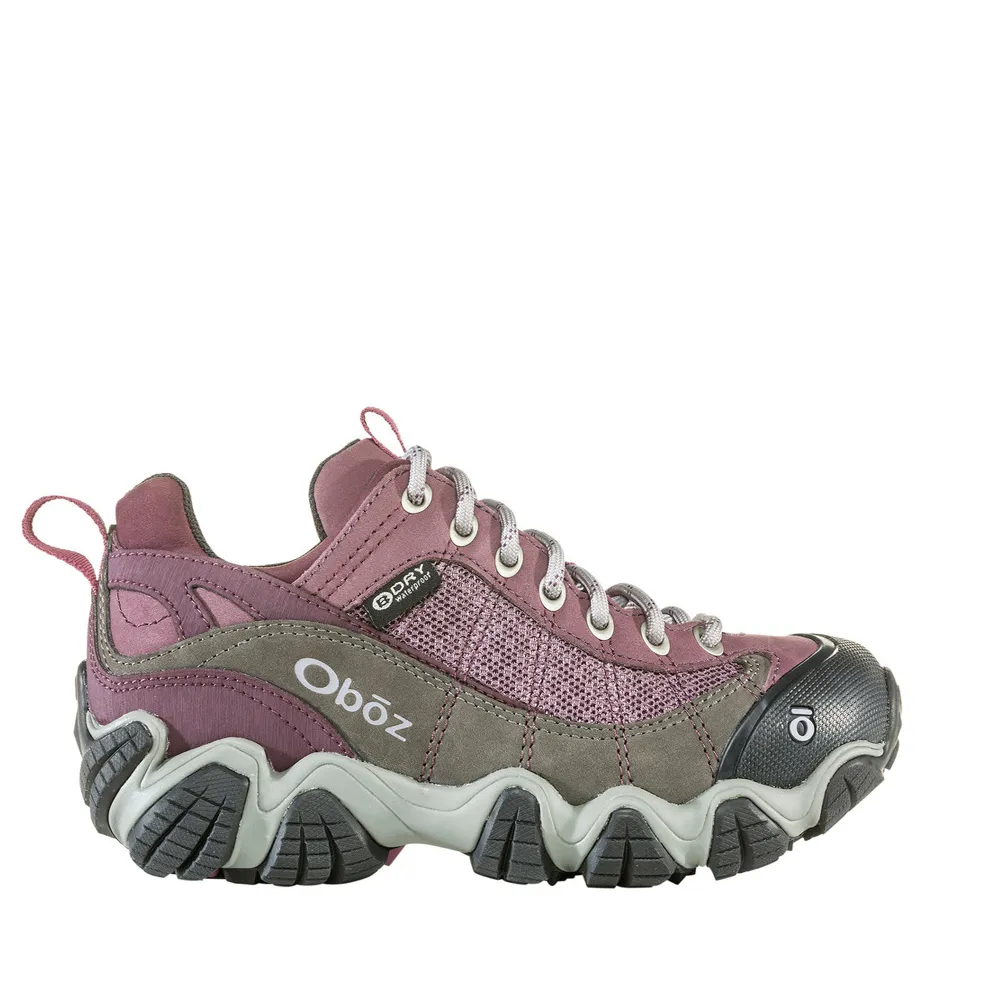 Women's Oboz Firebrand II Low Waterproof Color: Lilac