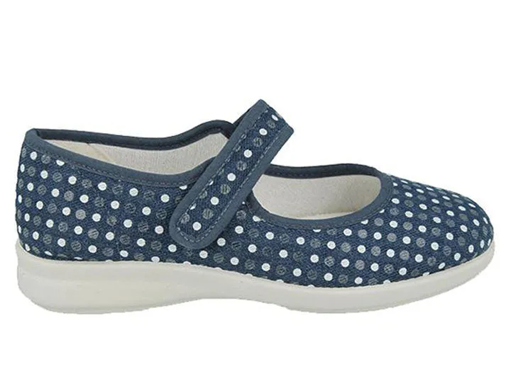 Womens Wide Fit DB Latisha Canvas