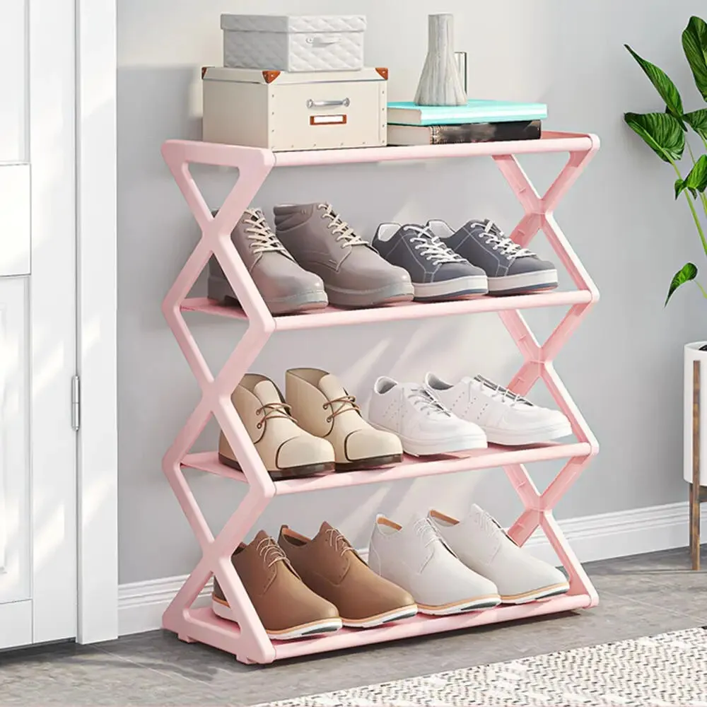 X-Shaped Shoes Rack Storage Organize Stand Shelf*