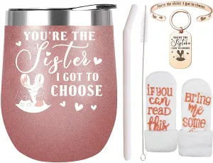 Youre the Sister I Got to Choose, Friend Gifts for Women, Friends Birthday Gifts